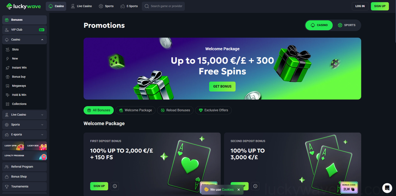 Luckywave Casino Casino