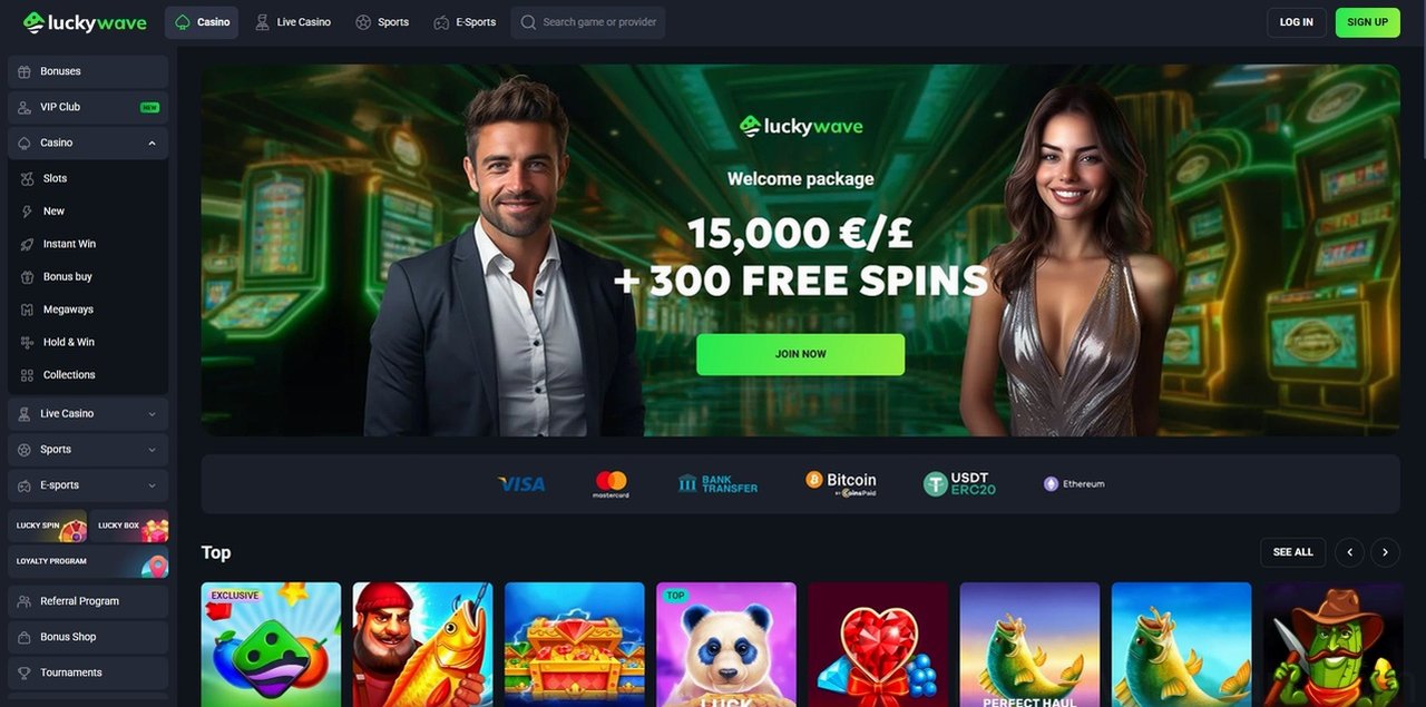 Luckywave Casino Casino